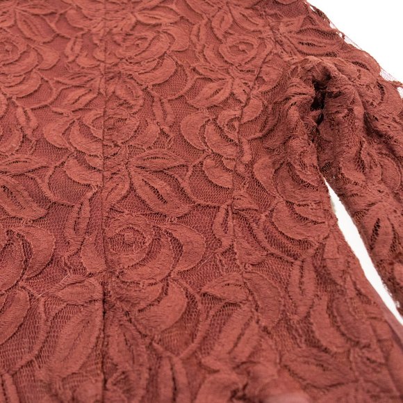 Lacey Maroon Blazer - Picture 4 of 5